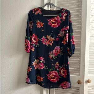 Floral Navy Women's Top